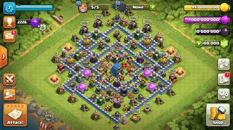 null clash of clans